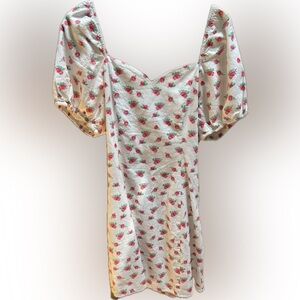 Vero Moda Puff Sleeve Mini Dress